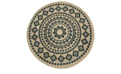 Jute-Teppich Mamda Ornament