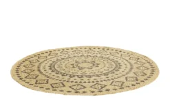 Jute-Teppich Mamda Ornament