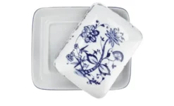 Kahla Butterdose "Rosella" Zwiebelmuster