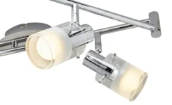 KHG LED- Deckenstrahler, 6-flammig, chrom