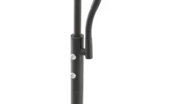 KHG LED-Deckenfluter, 2-flammig, schwarz