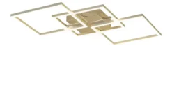 KHG LED-Deckenleuchte, Alu/chrom