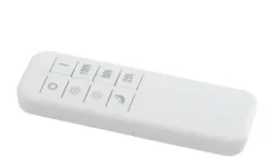 KHG LED-Deckenleuchte, 1-flammig, Stoffschirm grau
