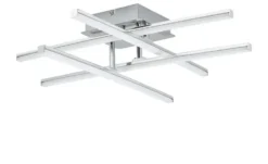 KHG LED-Deckenleuchte, 4-flammig, Chrom