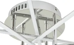 KHG LED-Deckenleuchte, 5-flammig chrom