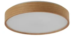 KHG LED-Deckenleuchte, 1-flammig, Eichenholz