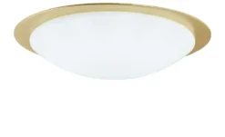 KHG LED-Deckenleuchte, 1-flammig, goldfarben