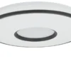 KHG LED-Deckenleuchte, schwarz mit Fernbedienung