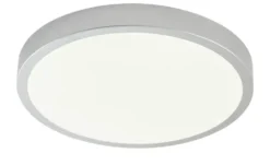 KHG LED-Deckenleuchte, silber mit Sterneneffekt