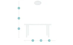 KHG LED-Deckenpanel rund