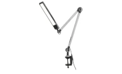 KHG LED-Klemmleuchte, 1-flammig, schwarz mit Touchpad