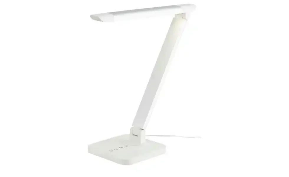 KHG LED-Tischleuchte, 1-flammig, Alu/weiß