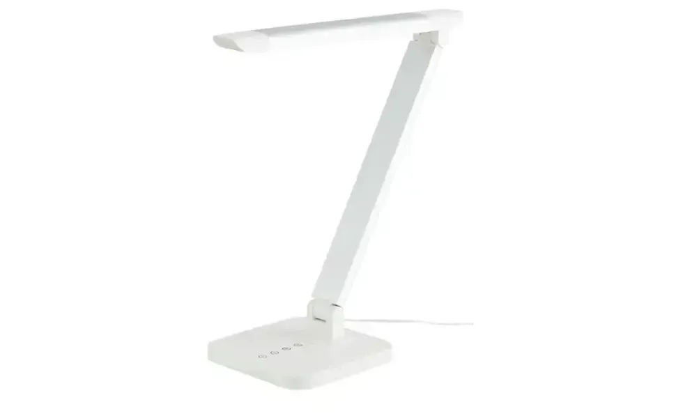 KHG LED-Tischleuchte, 1-flammig, Alu/weiß