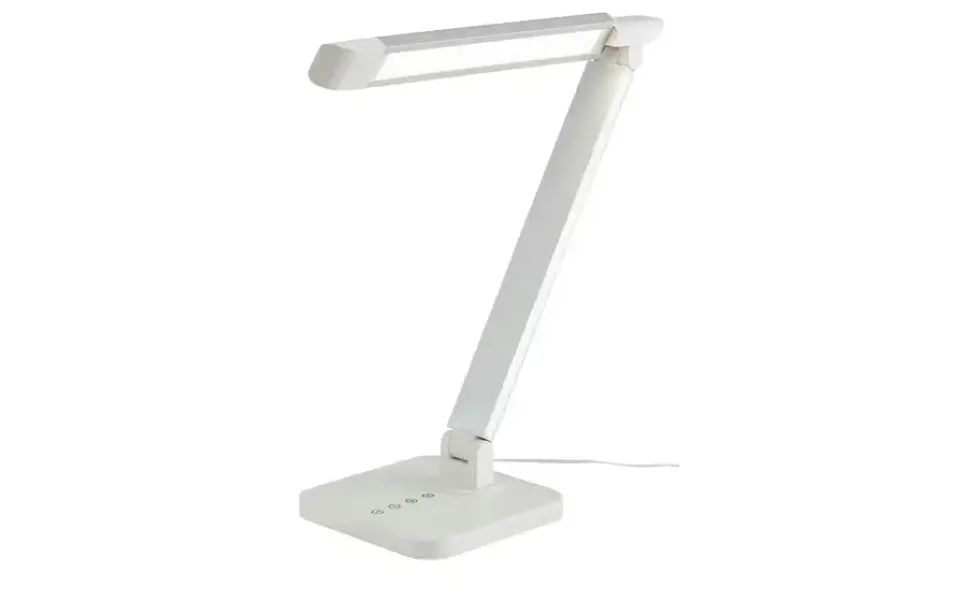 KHG LED-Tischleuchte, 1-flammig, Alu/weiß