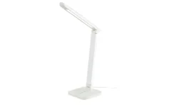 KHG LED-Tischleuchte, 1-flammig, Alu/weiß