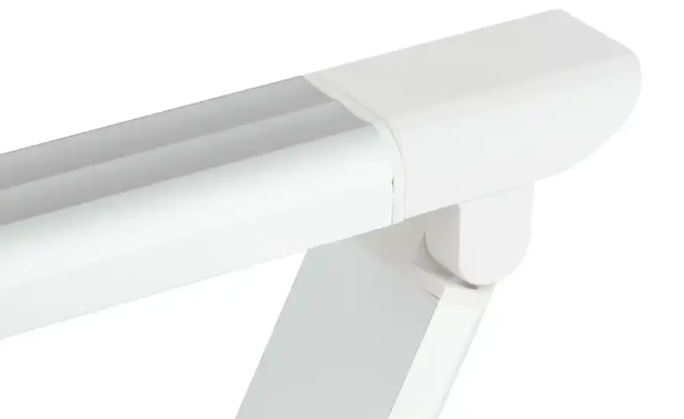 KHG LED-Tischleuchte, 1-flammig, Alu/weiß