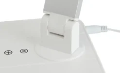 KHG LED-Tischleuchte, 1-flammig, Alu/weiß