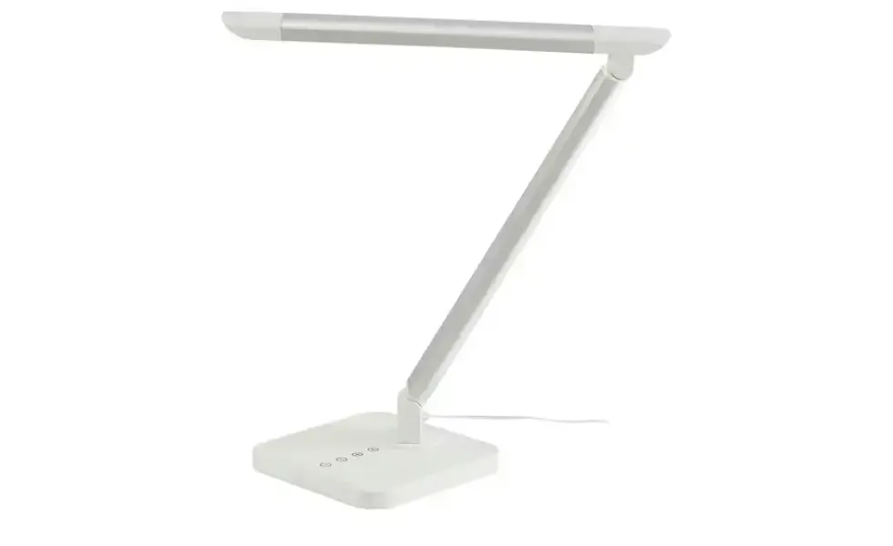 KHG LED-Tischleuchte, 1-flammig, Alu/weiß