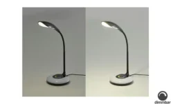 KHG LED-Tischleuchte, 1-flammig, schwarz