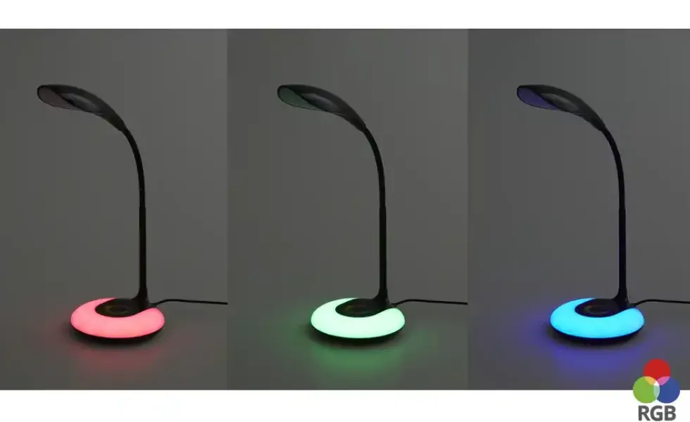 KHG LED-Tischleuchte, 1-flammig, schwarz