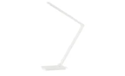 KHG LED-Tischleuchte, weiß mit Qi-Charger