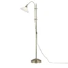 KHG Stehleuchte altmessing in Antik-Optik