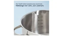 KHG Topfset, 3 teilig