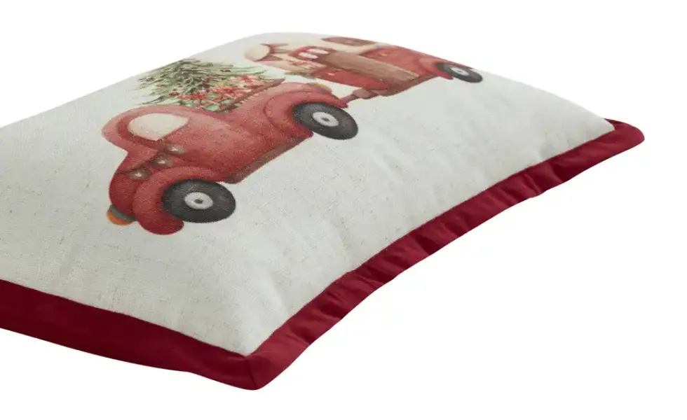 Kissen Weihnachtsauto