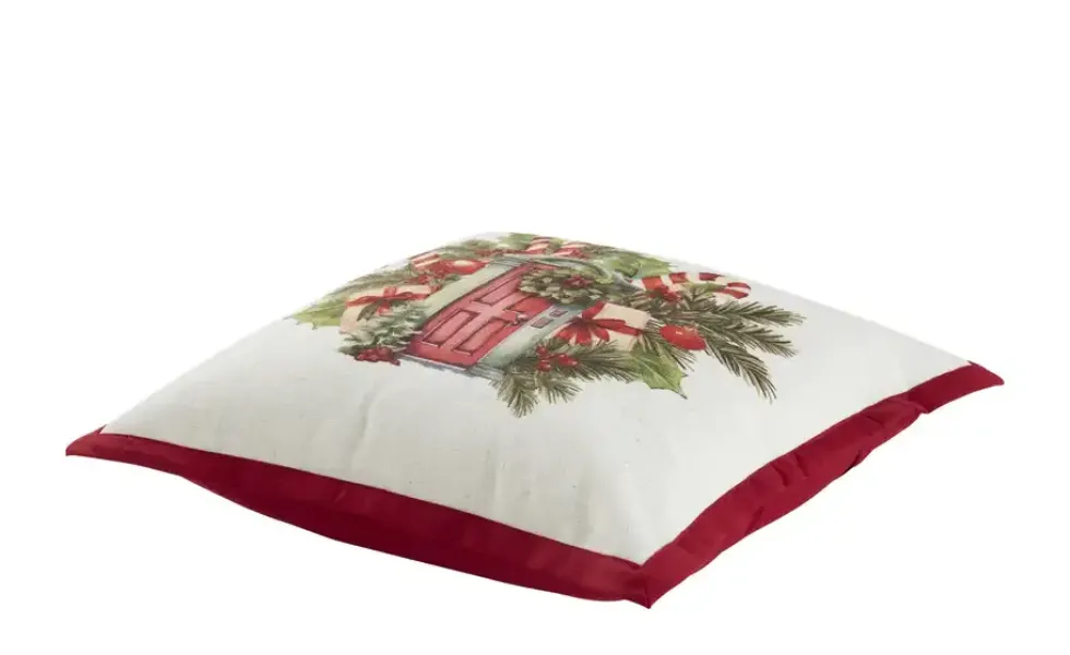 Kissen Weihnachtskranz