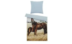 KJUT Renforcé Wende-Bettwäsche Horses