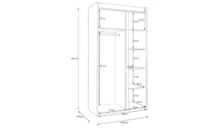 Kleiderschrank Holly