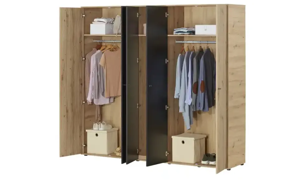 Kleiderschrank 5-türig Calvas