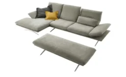 KOINOR Ecksofa aus Flachgewebe Francis