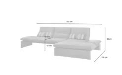 KOINOR Leder-Ecksofa Humfrey