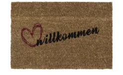 Kokosmatte Willkommen