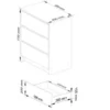 Kommode 60 cm breit Kaia