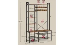 Kompaktgarderobe Dacey