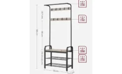Kompaktgarderobe Dacey