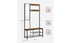 Kompaktgarderobe Dacey