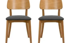 KONSIMO Holzstuhl 2er-Set