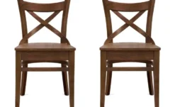 KONSIMO Holzstuhl 2er-Set Georg