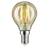 LED Vintage Tropfen E14/ 2W gold