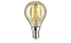 LED Vintage Tropfen E14/ 2W gold