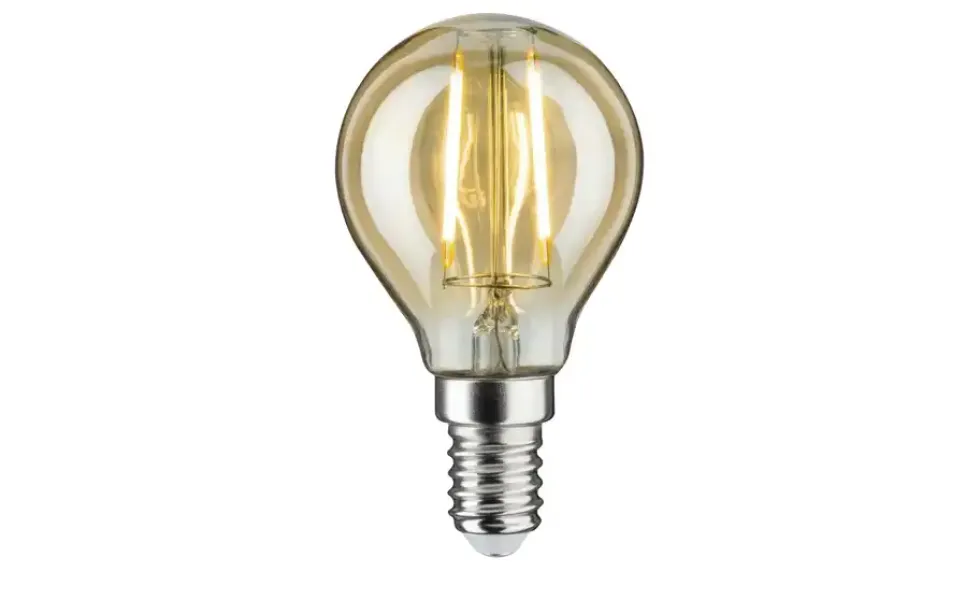 LED Vintage Tropfen E14/ 2W gold