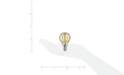 LED Vintage Tropfen E14/ 2W gold