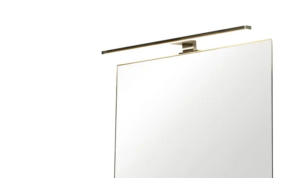LED-Bad-Spiegelleuchte, 1-flammig chrom