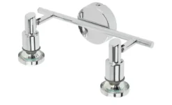 LED-Badspot, 2-flammig, chrom
