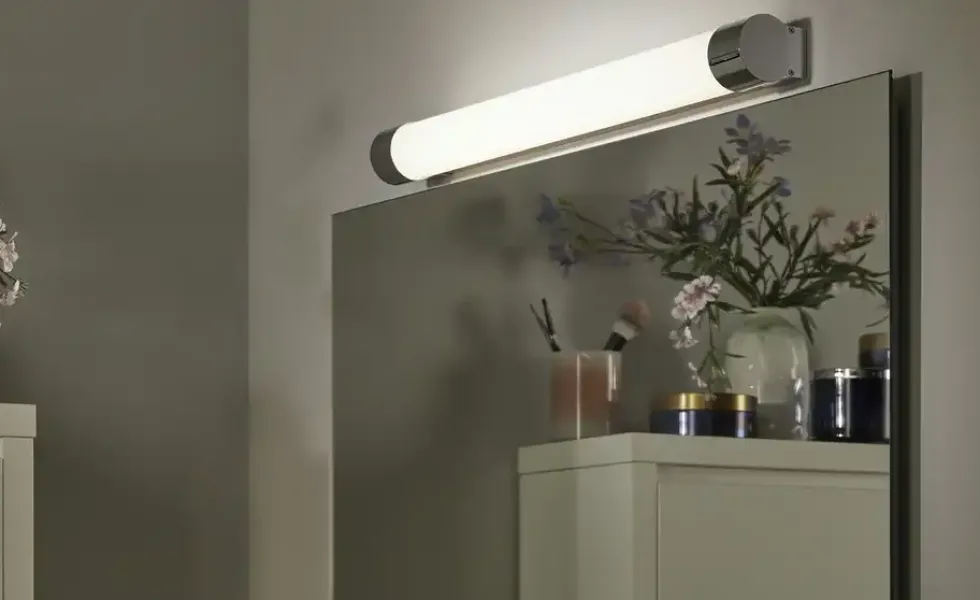 LED-Bad-Wandleuchte, 1-flammig