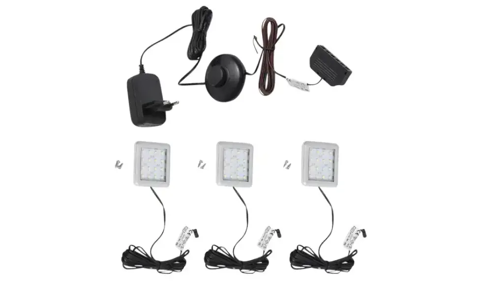 LED-Beleuchtung 3er Set Ventos