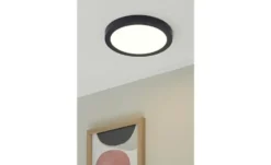 LED-Deckenleuchte, rund, dunkelblau